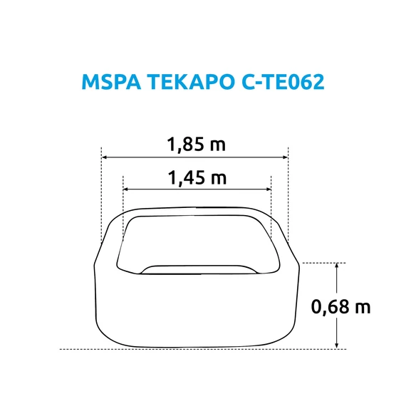 Felfújható pezsgőfürdő Marimex MSPA Tekapo C-TE062