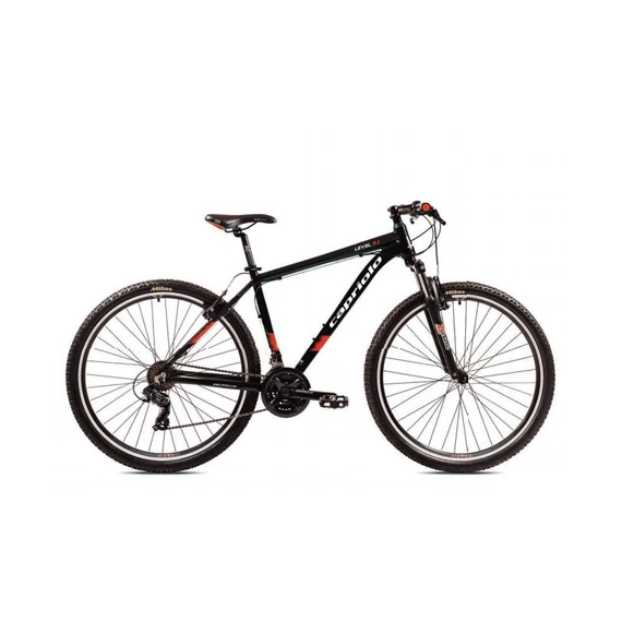 Capriolo LEVEL 9.1 hegyi kerékpár, 29„/19” fekete,piros