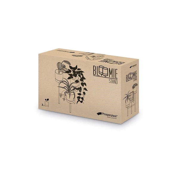 Prosperplast virágállvány Bloomie Stand szürke 42 cm