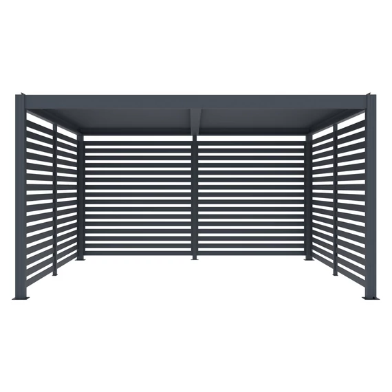 G21 fix lamellás oldalfal 3,7x2,2 m pergola Austinhoz