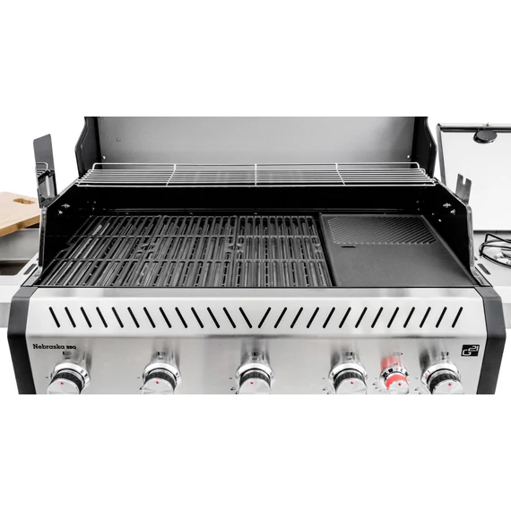 G21 Nebraska BBQ Premium Line gázgrill, 6 égőfejjel + ajándék reduktor
