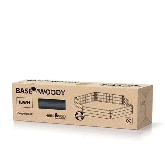 Magaságyás Prosperplast BASE WOODY barna 148 cm