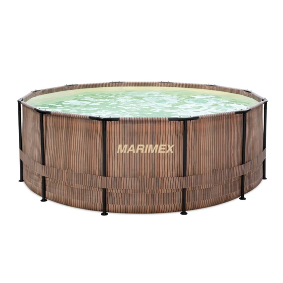 Marimex Florida medence 3,66x0,99 m szkimmerrel – TEAK mintázat
