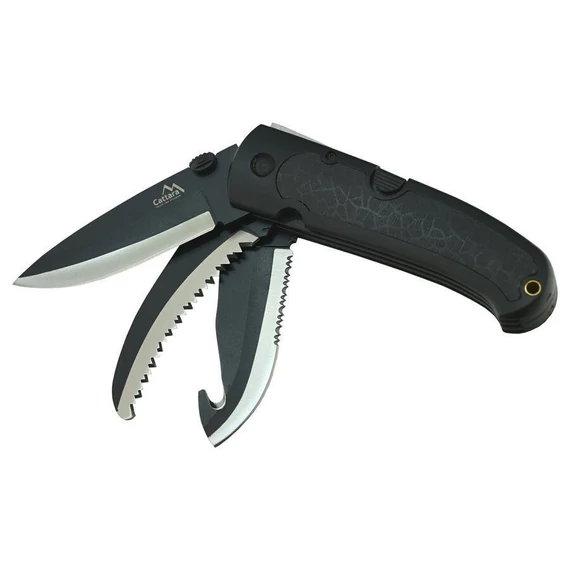 Cattara FORESTER összecsukható kés 3 az 1-ben 21 cm