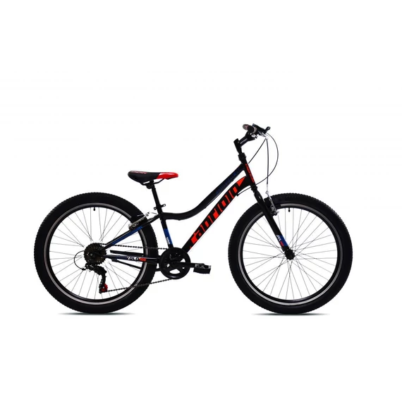 Capriolo DIAVOLO 400 24"/13" fekete-piros hegyikerékpár