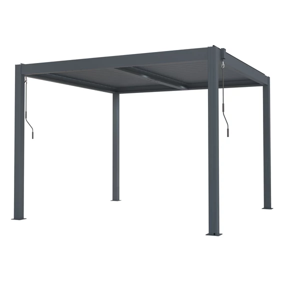 Bioklimatikus pergola G21 Austin 3x3 m, antracit alumínium - sérült csomagolás