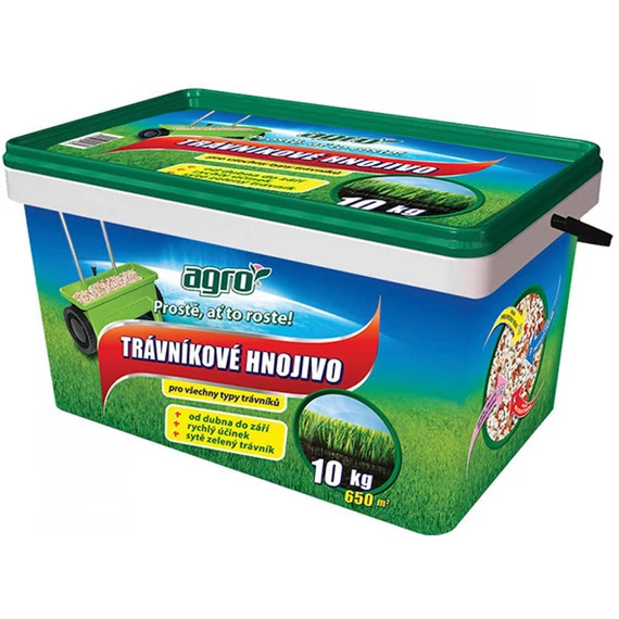 Agro Gyeptrágya műanyag vödör 10kg