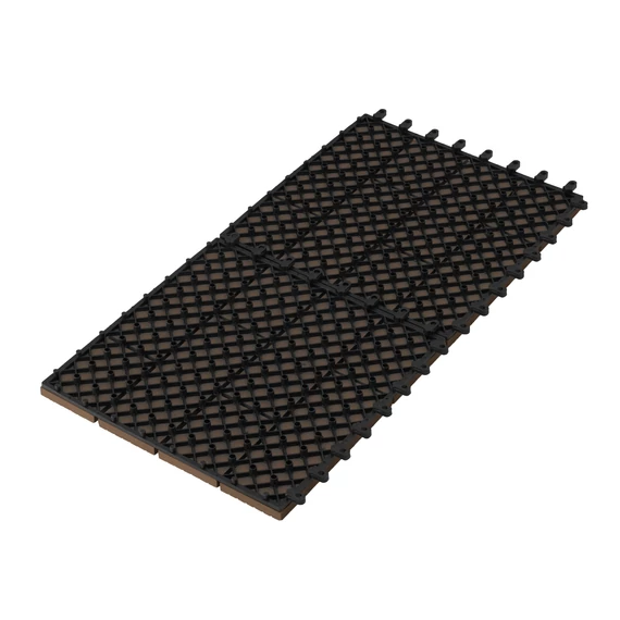 G21 Samoa WPC burkolócsempe indiai teak színben 2,3 x 30 x 30 cm