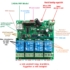 Kép 1/4 - SmartWise 5V-32V négy áramkörös WiFi + RF-es, Sonoff kompatibilis, távvezérelhető okos kapcsoló relé, kontakt kapcsolással és impulzus kapcsolási üzemmóddal (R2)