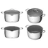 Kép 4/6 - G21 Gourmet Miracle 28 cm átmérőjű főzőedény, rozsdamentes acél/greblon