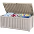 Kép 2/4 - Kerti box Keter Rockwood 570 L krémszínű