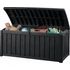 Kép 2/3 - Keter Glenwood 390L grafit kerti box