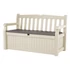 Kép 1/5 - Keter Eden Garden Bench 265L kerti pad, bézs