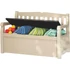 Kép 5/5 - Keter Eden Garden Bench 265L kerti pad, bézs