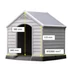 Kép 3/6 - Curver Dog House  kutyaház, szürke