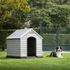 Kép 4/6 - Curver Dog House  kutyaház, szürke