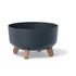 Kép 1/2 - Prosperplast GRACIA LOW 28,5 cm kaspó antracit