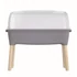 Kép 1/4 - Prosperplast RESPANA PLANTER WOOD HIGH SET palántázó 78 cm szürke kő
