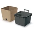 Kép 2/3 - Prosperplast FURU SQUARE LOW ECO WOOD kaspó 24 cm naturo