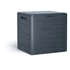 Kép 1/3 - Prosperplast WOODEBOX kerti box antrait 140L