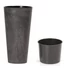 Kép 2/2 - Prosperplast TUBUS SLIM BETON EFFECT kaspó antracit 30 cm