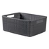 Kép 1/4 - Curver Jute M doboz 12L szürke