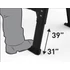 Kép 3/4 - Keter ROC Pro Gear Lumber Jack Sawhorse műhelybak