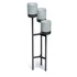 Kép 2/4 - Prosperplast virágállvány Bloomie Stand szürke 42 cm