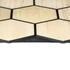 Kép 5/6 - Akusztikus panel G21 81,5x66,5x2,1 cm méhsejt alakú, natúr tölgyfa