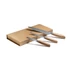 Kép 3/6 - G21 Gourmet Damaszkuszi small box 3 db-os késkészlet, zebrawood markolattal