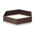 Kép 1/3 - Magaságyás Prosperplast BASE WOODY barna 148 cm