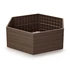 Kép 2/3 - Magaságyás Prosperplast BASE WOODY barna 148 cm