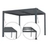 Kép 3/6 - Bioklimatikus pergola G21 Austin 3x3 m, antracit alumínium - sérült csomagolás