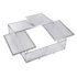 Kép 3/6 - G21 GA12 - 100 x 120 x 40 cm kétrészes melegágy